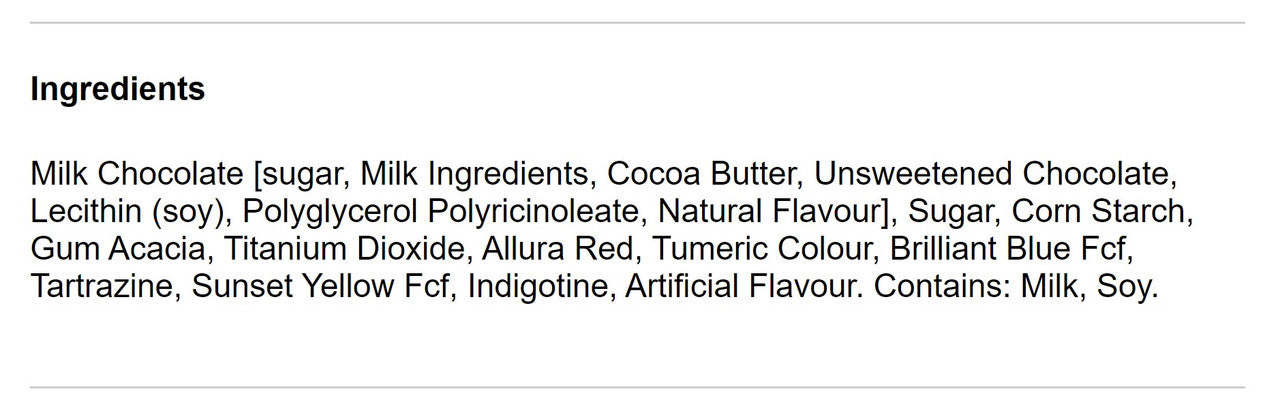 Rainbow Eggies, 200g/7 oz. Bag {Imported from Canada}